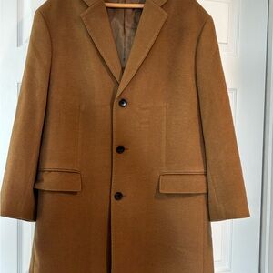 Uniqlo Men's Tan Trench Coat